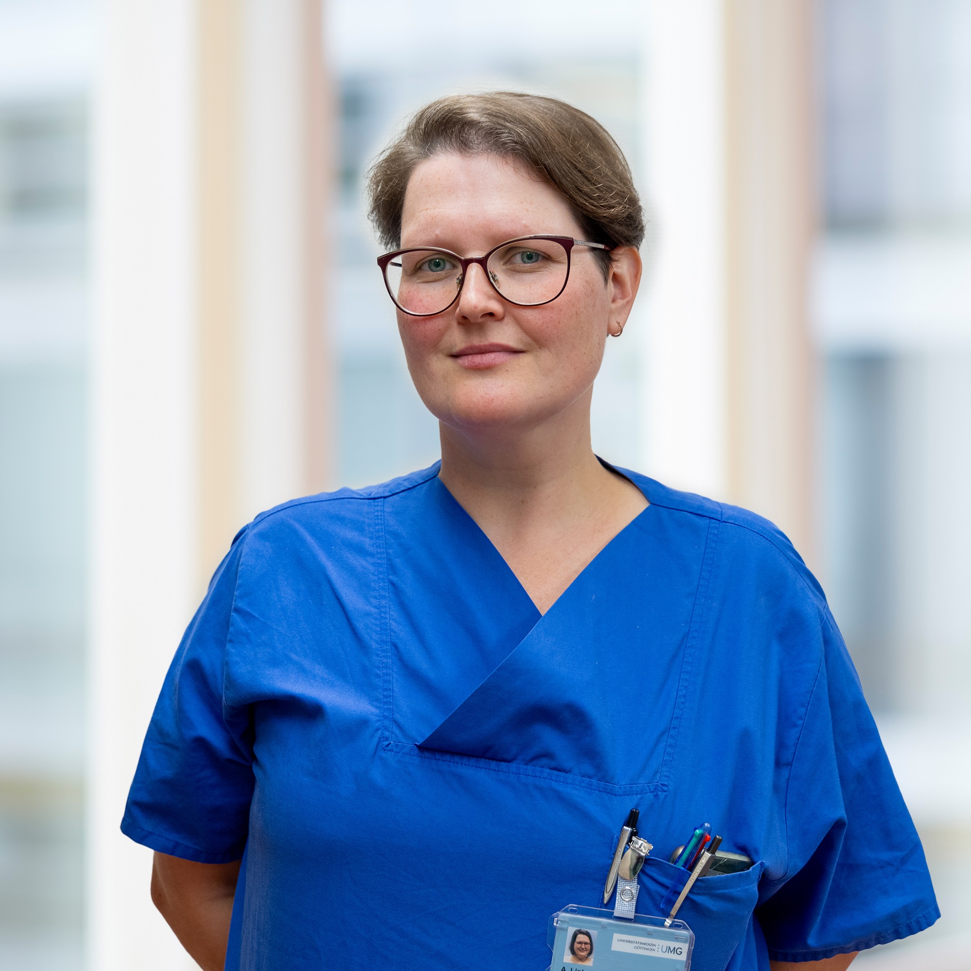 Rehabilitationspsychologin Anne Linke, M.Sc.